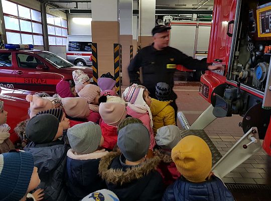 Gr. II i III Wizyta w Komendzie Straży Pożarnej