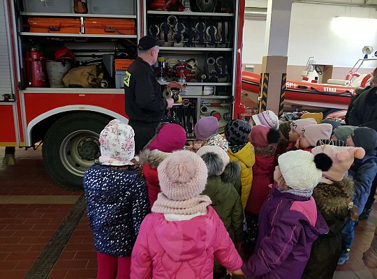 Gr. II i III Wizyta w Komendzie Straży Pożarnej
