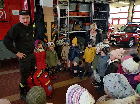 Gr. II i III Wizyta w Komendzie Straży Pożarnej