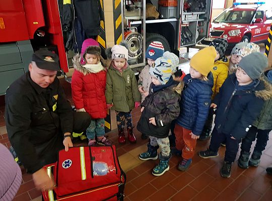 Gr. II i III Wizyta w Komendzie Straży Pożarnej