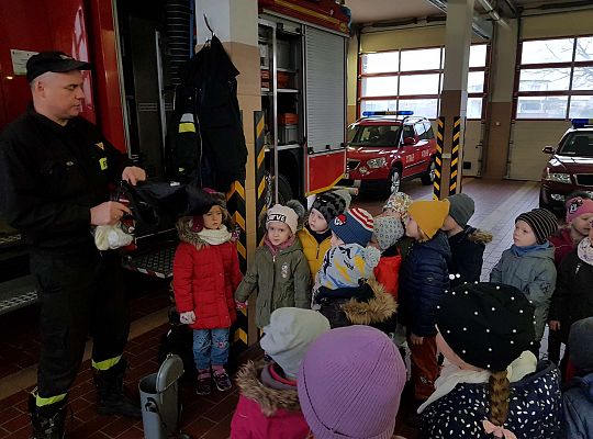 Gr. II i III Wizyta w Komendzie Straży Pożarnej