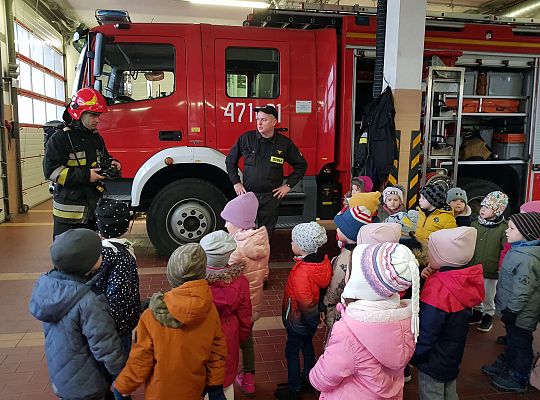 Gr. II i III Wizyta w Komendzie Straży Pożarnej