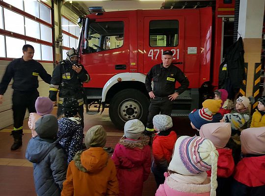 Gr. II i III Wizyta w Komendzie Straży Pożarnej