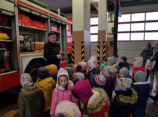 Gr. II i III Wizyta w Komendzie Straży Pożarnej