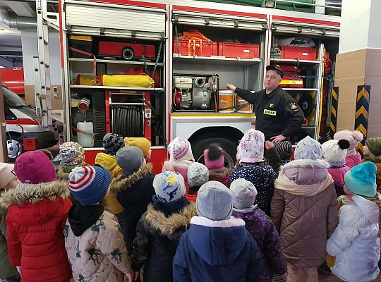 Gr. II i III Wizyta w Komendzie Straży Pożarnej