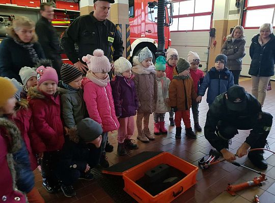 Gr. II i III Wizyta w Komendzie Straży Pożarnej