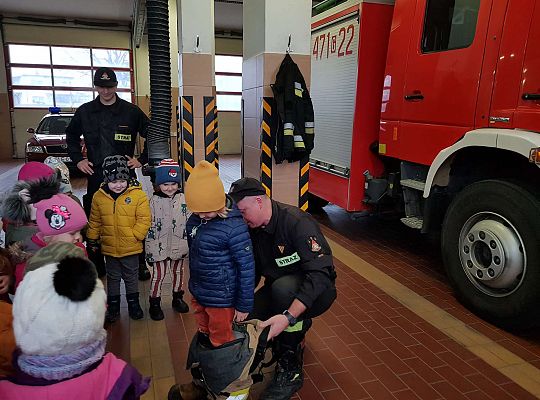 Gr. II i III Wizyta w Komendzie Straży Pożarnej