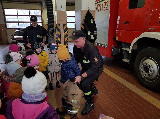 Gr. II i III Wizyta w Komendzie Straży Pożarnej