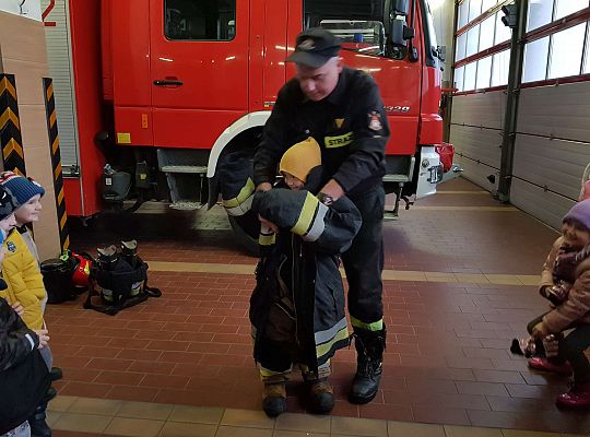 Gr. II i III Wizyta w Komendzie Straży Pożarnej