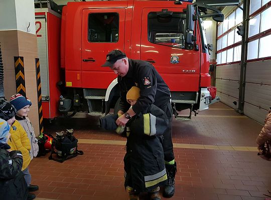 Gr. II i III Wizyta w Komendzie Straży Pożarnej