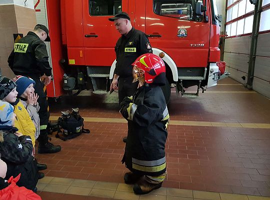 Gr. II i III Wizyta w Komendzie Straży Pożarnej