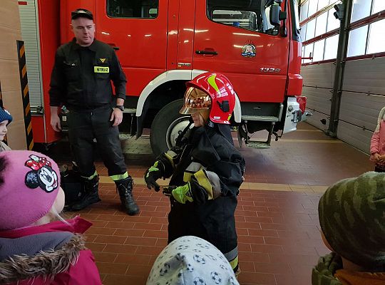 Gr. II i III Wizyta w Komendzie Straży Pożarnej