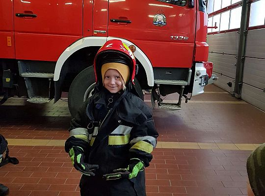 Gr. II i III Wizyta w Komendzie Straży Pożarnej