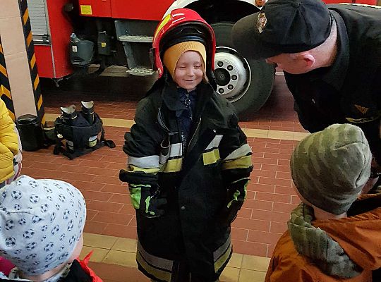 Gr. II i III Wizyta w Komendzie Straży Pożarnej