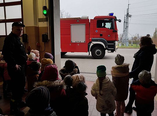Gr. II i III Wizyta w Komendzie Straży Pożarnej