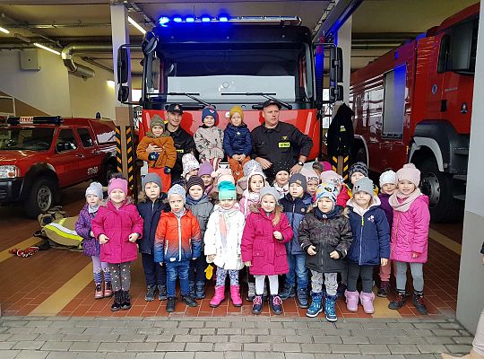 Gr. II i III Wizyta w Komendzie Straży Pożarnej