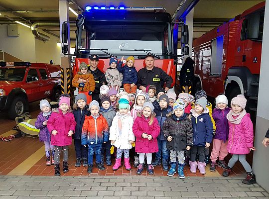 Gr. II i III Wizyta w Komendzie Straży Pożarnej