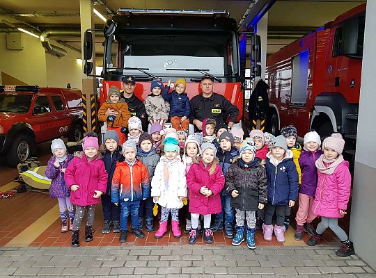 Gr. II i III Wizyta w Komendzie Straży Pożarnej