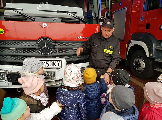 Gr. II i III Wizyta w Komendzie Straży Pożarnej