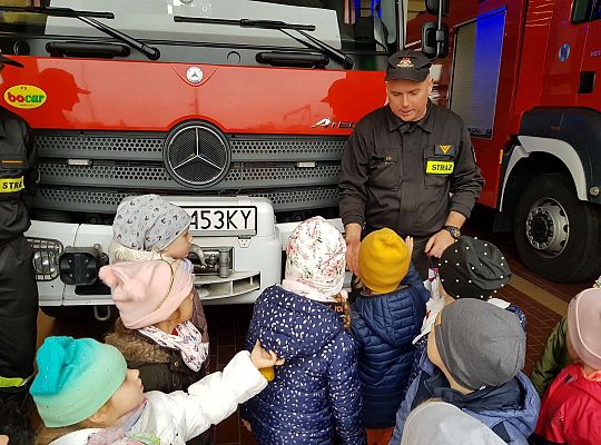 Gr. II i III Wizyta w Komendzie Straży Pożarnej