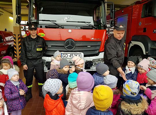 Gr. II i III Wizyta w Komendzie Straży Pożarnej