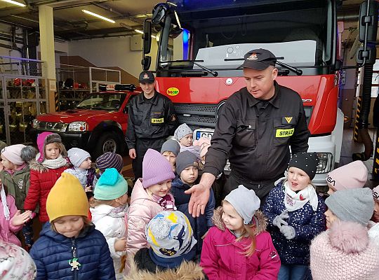 Gr. II i III Wizyta w Komendzie Straży Pożarnej