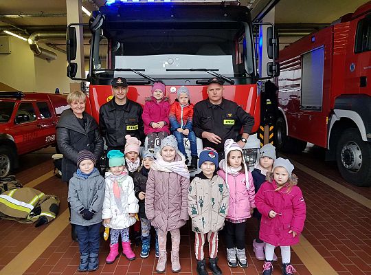 Gr. II i III Wizyta w Komendzie Straży Pożarnej