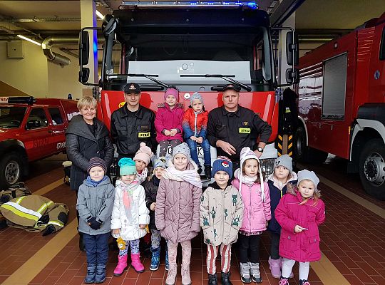 Gr. II i III Wizyta w Komendzie Straży Pożarnej