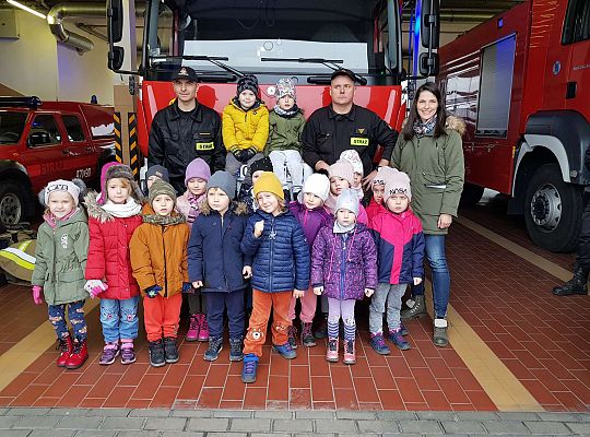 Gr. II i III Wizyta w Komendzie Straży Pożarnej