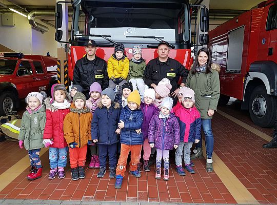 Gr. II i III Wizyta w Komendzie Straży Pożarnej