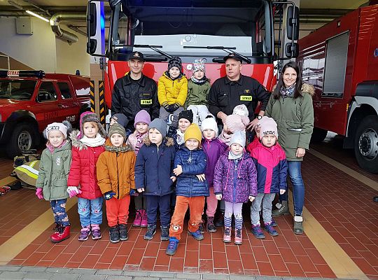 Gr. II i III Wizyta w Komendzie Straży Pożarnej