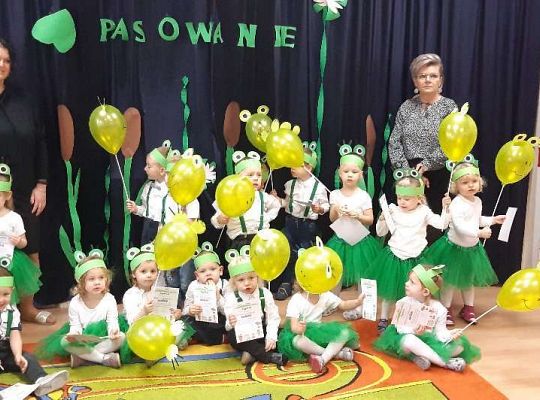GR. I Pasowanie na przedszkolaka