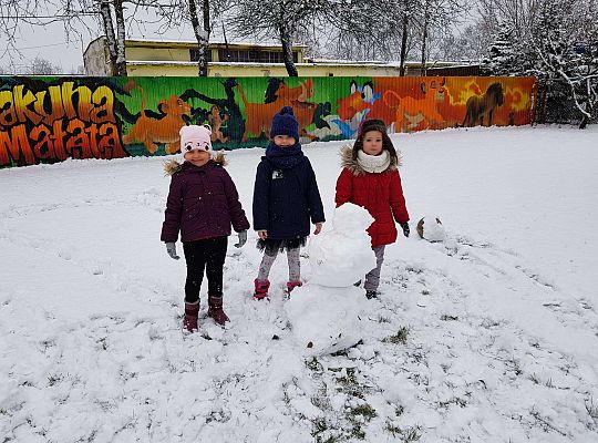 Gr. III Zabawy na śniegu