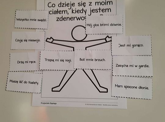 Gr. III Przyjaciele Zippiego- Uczucie zdenerwowania