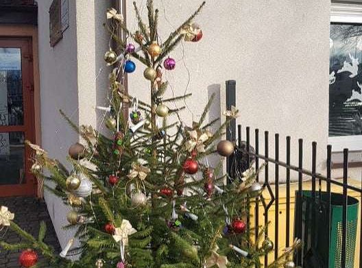 Strojenie przedszkolnej choinki