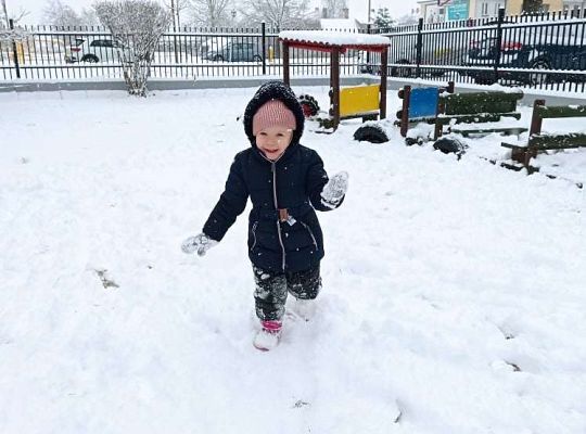 Gr. I Zabawy na śniegu