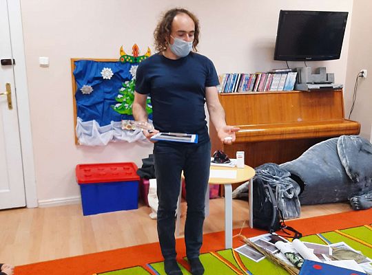 Gr. I,II,III Zajęcia z pracownikiem Słowińskiego Parku Narodowego