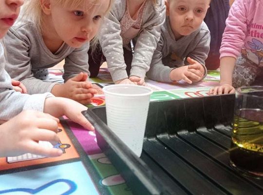 Gr. I Zajęcia do projektu "Gramy zmysłami" - wzrok