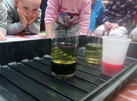 Gr. I Zajęcia do projektu "Gramy zmysłami" - wzrok