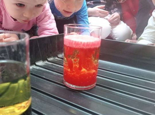 Gr. I Zajęcia do projektu "Gramy zmysłami" - wzrok