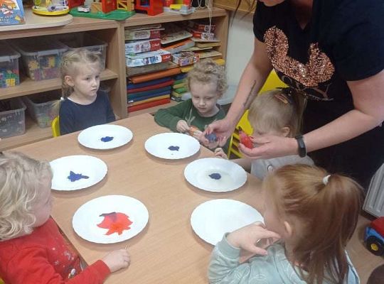 Gr. I Zajęcia do projektu "Gramy zmysłami" - wzrok