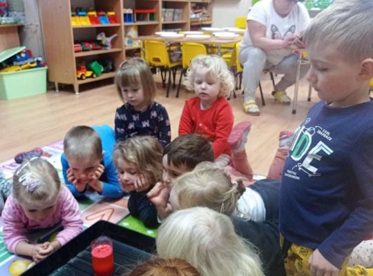 Gr. I Zajęcia do projektu "Gramy zmysłami" - wzrok