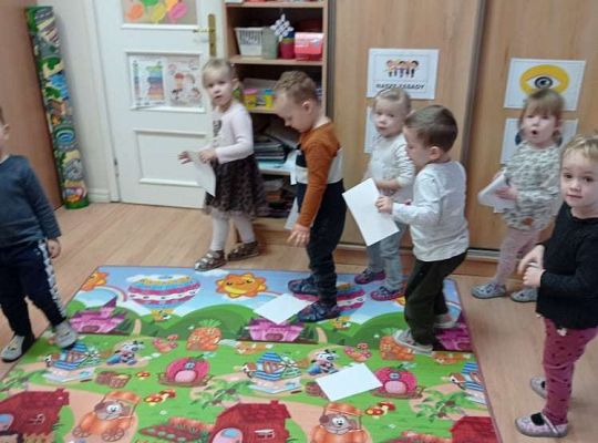 Gr. I Zajęcia do projektu "Gramy zmysłami" - wzrok