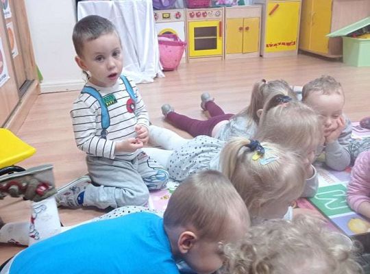 Gr. I Zajęcia do projektu "Gramy zmysłami" - wzrok