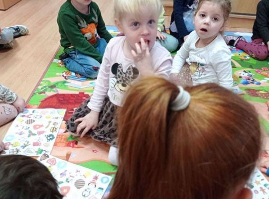 Gr. I Zajęcia do projektu "Gramy zmysłami" - wzrok