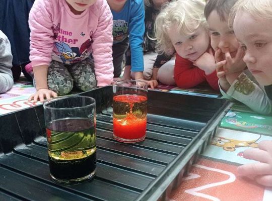 Gr. I Zajęcia do projektu "Gramy zmysłami" - wzrok