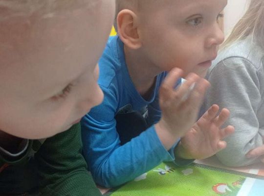 Gr. I Zajęcia do projektu "Gramy zmysłami" - wzrok