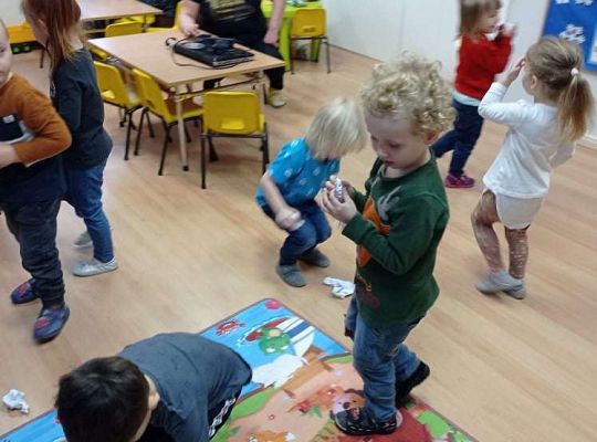 Gr. I Zajęcia do projektu "Gramy zmysłami" - wzrok