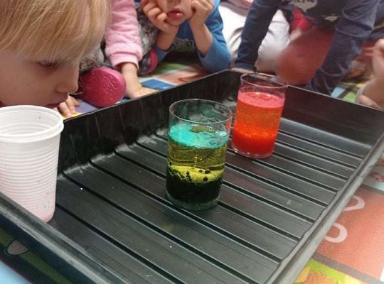 Gr. I Zajęcia do projektu "Gramy zmysłami" - wzrok