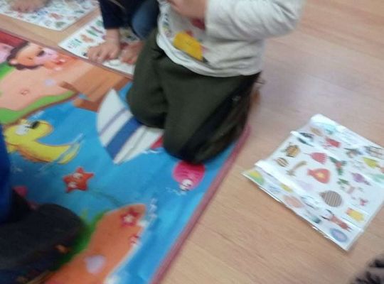 Gr. I Zajęcia do projektu "Gramy zmysłami" - wzrok